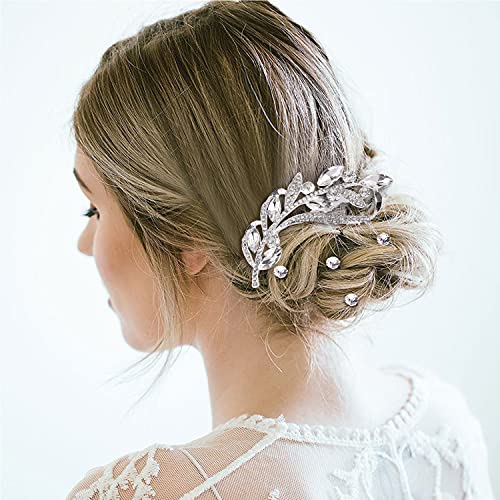 Cinaci 40-Pack Rhinestone Bridal Hair Accessories Set