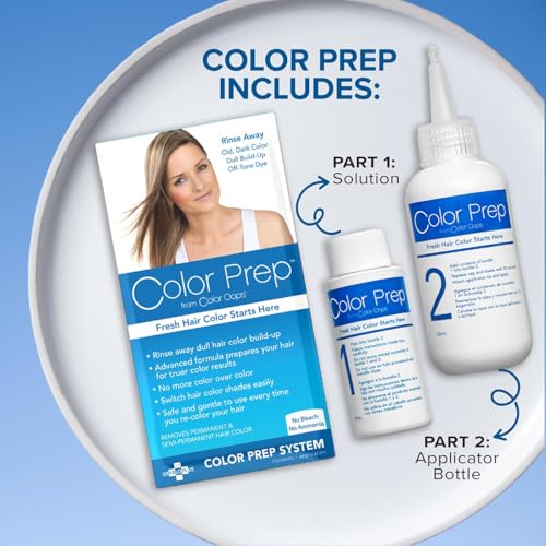 Color Oops Color Prep Hair Dye Remover - Ammonia & Bleach Free Formula