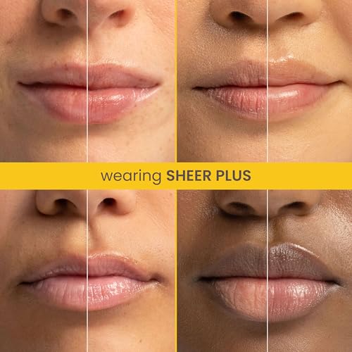 Burt's Bees Boosted Lip Balm Sheer Plus Pack of 2 - Vitamin Nourishing, 24H Moisture, Sheer Finish, Natural Lip Care