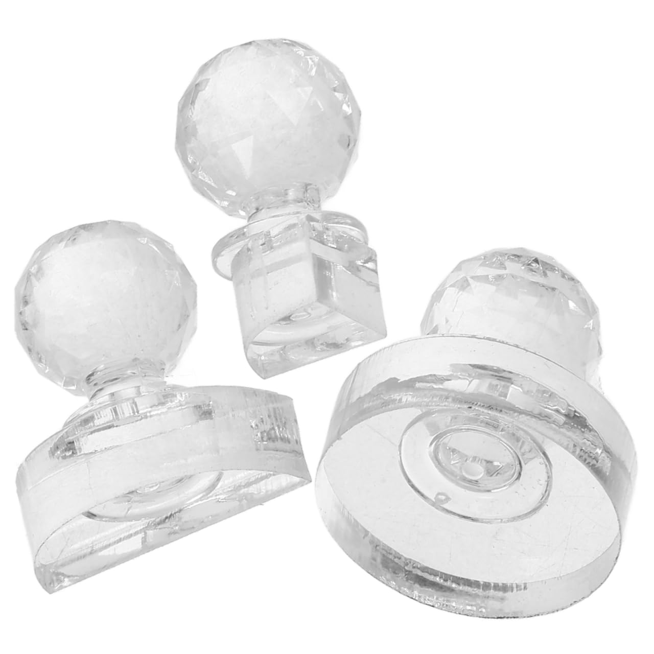 Ipetboom Makeup Pressing Tool 3-Pack Compact Powder Eyeshadow Blusher Highlighter Repair Stamp Mold 1.18 Inch Versatile Cosmetic Press Tool for Powdered Makeup