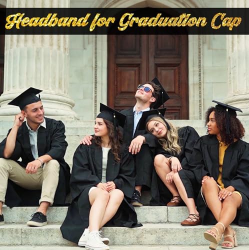 Sofeavo Graduation Cap Headband - Secure Hair Accessory for Graduates