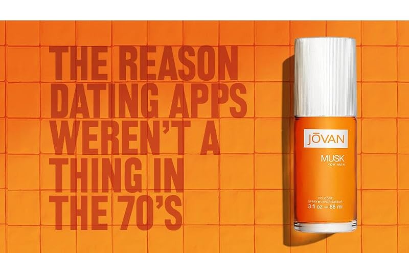 Jovan Musk for Men Eau de Cologne - Long Lasting Fragrance