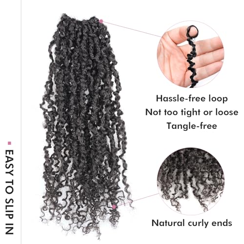 Toyotress Yanky Twist Crochet Hair - 12 Inch Short Bob Spring Mini Twists