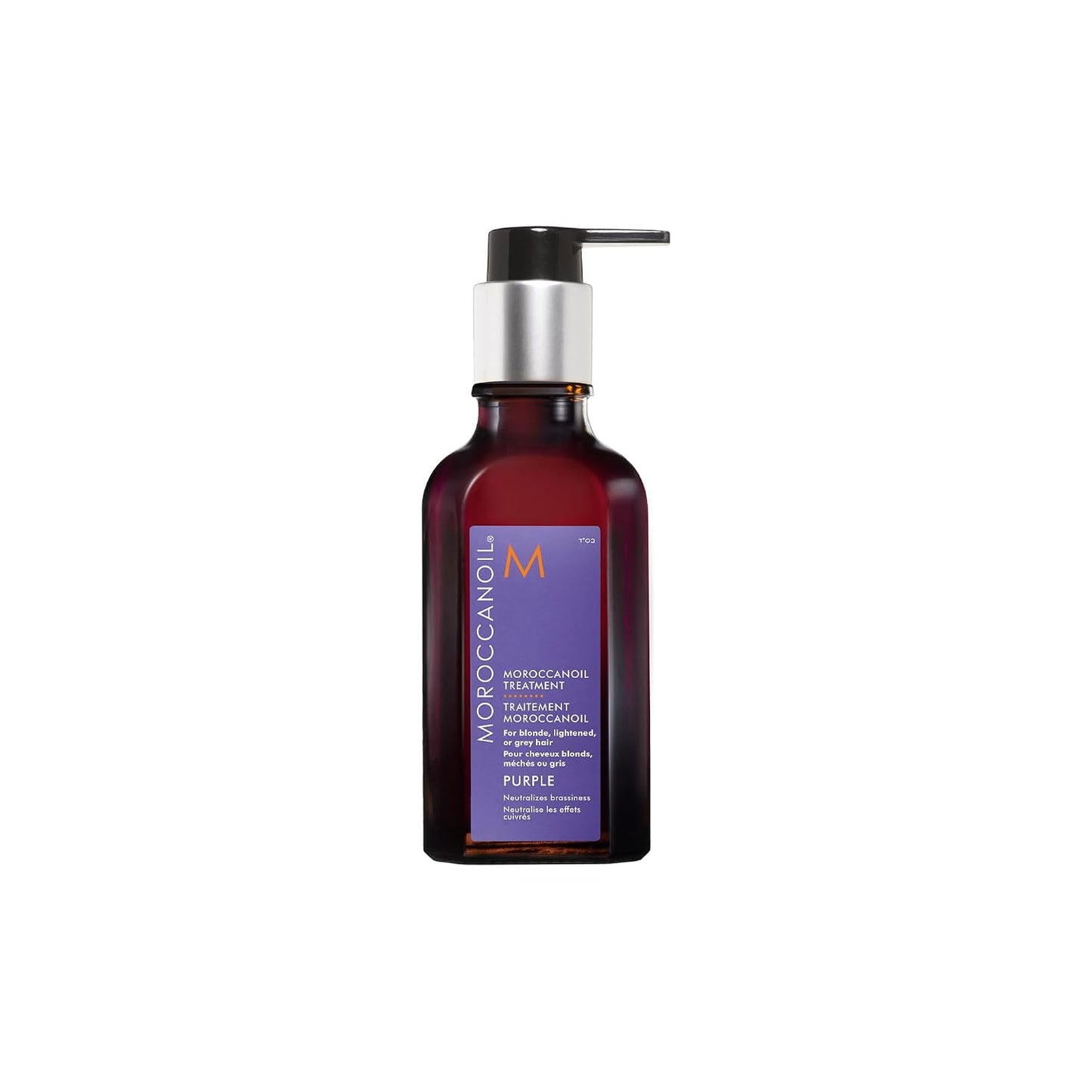 Moroccanoil Purple Hair Treatment Oil - Nourishing Formula for Blonde Hair | 3.4 oz