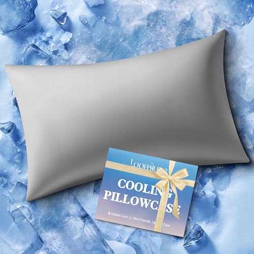 Cooling Pillowcase King Size - Breathable Zippered Cover for Hot Sleepers