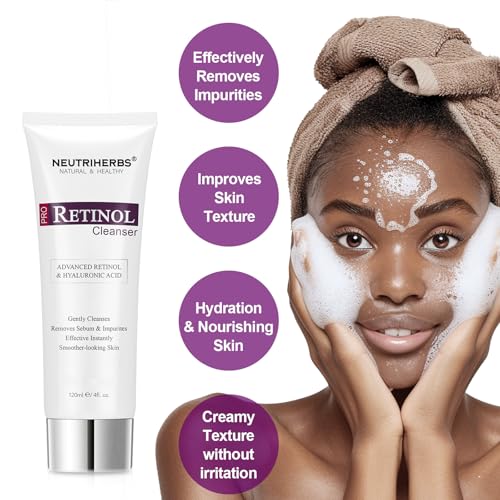 Neutriherbs PRO Retinol Face Wash - Anti-Aging Facial Cleanser (4 fl. oz.)
