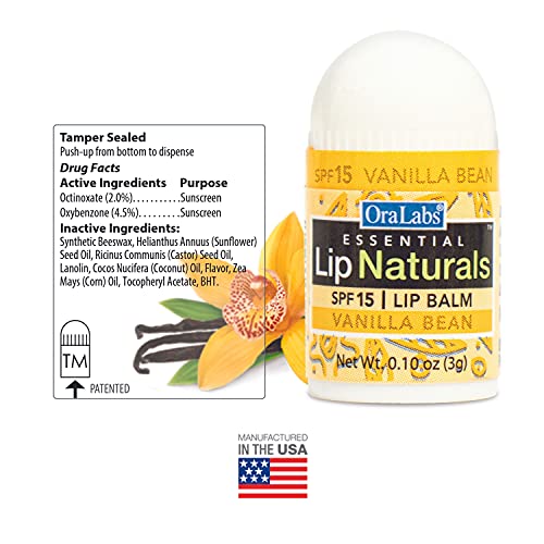 Lip Naturals Mini Lip Balms with SPF 15 - 12 Count Assorted Flavors