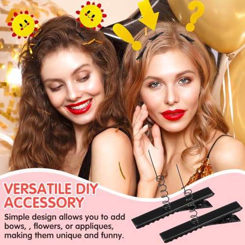 200 Pcs Metal Duckbill Hair Clips - 1.57 Inch DIY Craft Alligator Clips