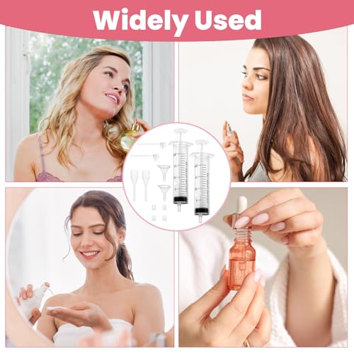 8-Piece Perfume Refill Kit with 20ml Pumps, Funnels & Droppers