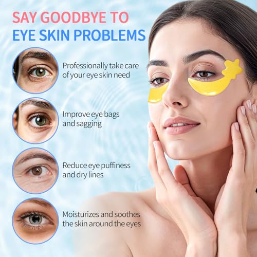 ANPODE 30 Pairs Hydrogel Under Eye Patches for Puffy Eyes and Dark Circles