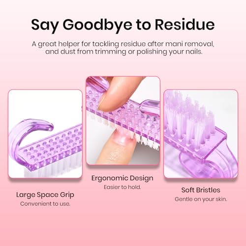 Beetles Gel Polish Remover Kit with 450 Lint Free Wipes & Nail Tools