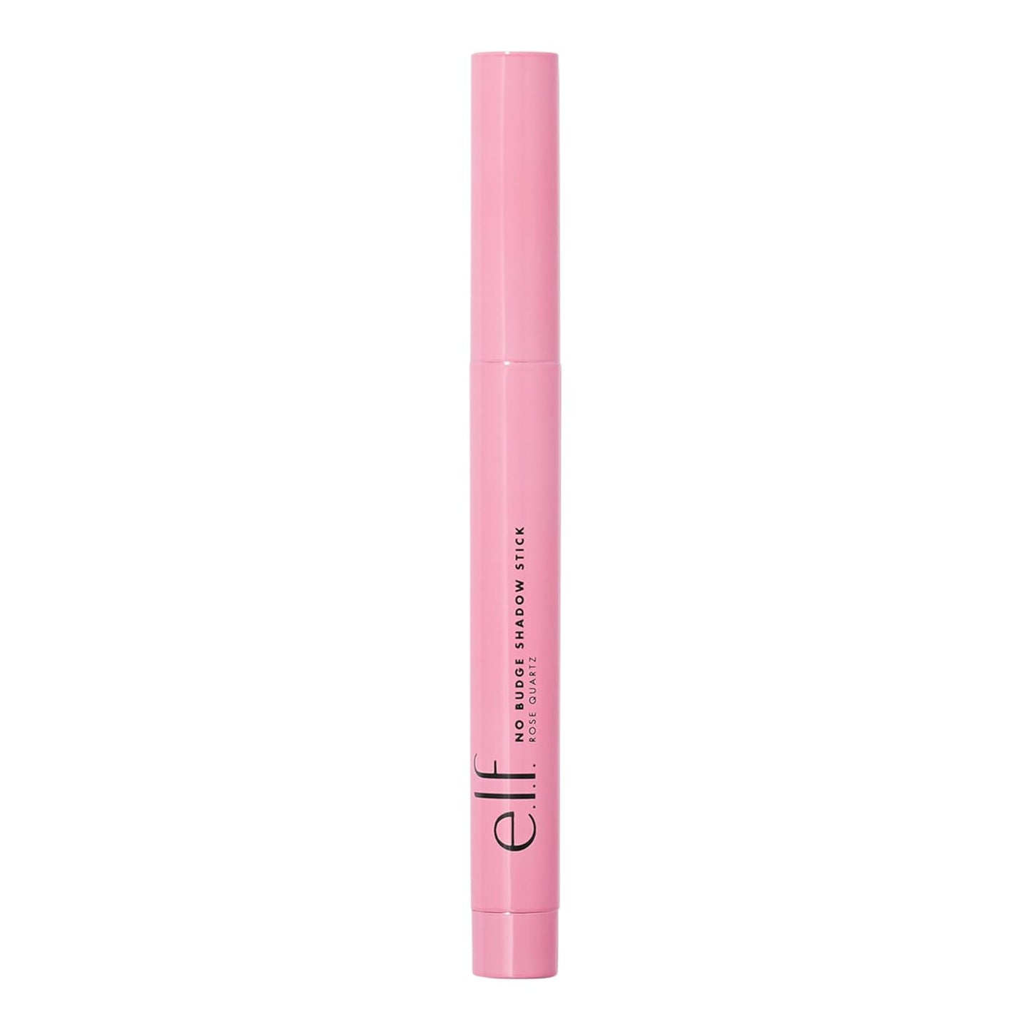 e.l.f. No Budge Shadow Stick - Long-Lasting Cream Eyeshadow in Rose Quartz | High-Pigment Metallic Finish, Vegan & Cruelty-Free