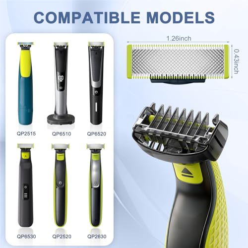 Norelco Trimmer Guide Comb Set - 12 Lengths with Storage Bag
