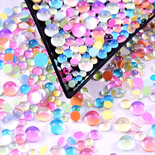 1440PCS Mermaid Rhinestone Beads for Nail Art & Decorations