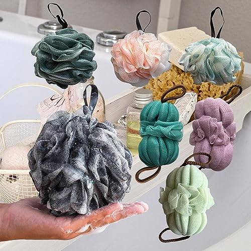 Black Exfoliating Loofah Sponge for Deep Cleansing - 60g