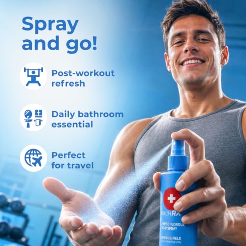 PatchRx Hypochlorous Acid Facial Spray - 8 oz Hydrating Mist for Sensitive Skin