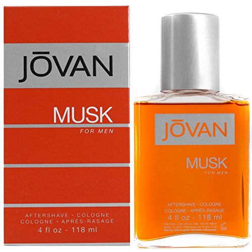 Jovan Musk After Shave Cologne for Men - 4 oz