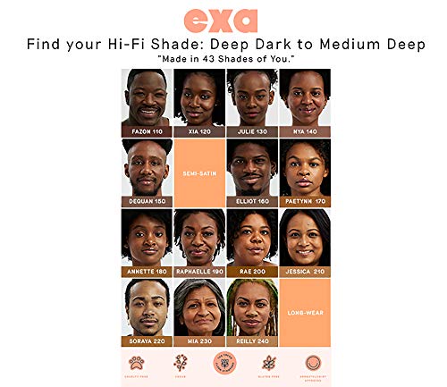 Exa Beauty Natural High Fidelity Foundation - Annica 420, Vegan & Clean
