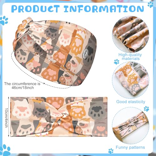12 Pcs Veterinary Headbands for Women Vet Tech Gifts - Novelty Style