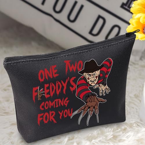 Night Stalker One Two Freddy Makeup Bag - Horror Inspired Gift