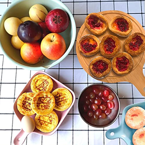 100 Disposable Aluminum Foil Mini Tart Pans for Baking