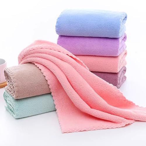 Premium Cotton Washcloths Set - 5 Pack, Ultra Soft & Absorbent