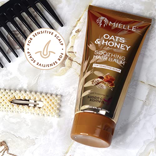 Mielle Organics Oats & Honey Soothing Hair Balm for Nourishment