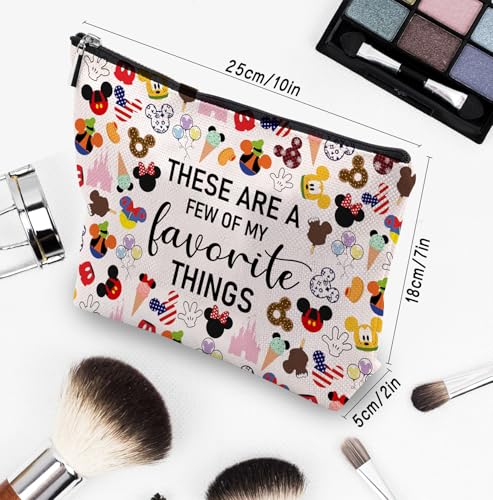 Funny Theme Makeup Bag - Waterproof Cosmetic Pouch for Travel