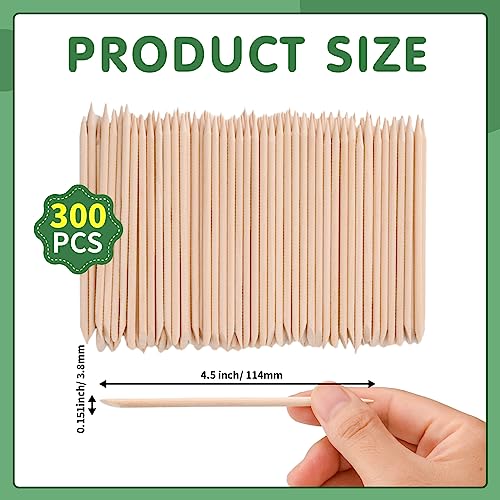 300 Wooden Wax Sticks for Eyebrow, Lip & Nose Waxing
