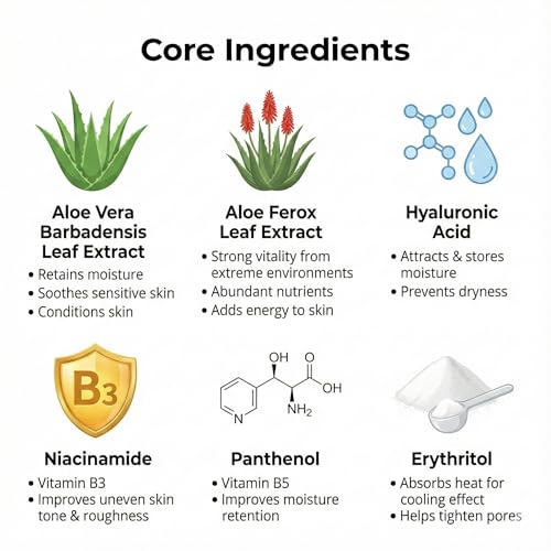 by.H TSA-Friendly Aloe Vera Gel Packets - 30 Mini Organic Travel Pouches