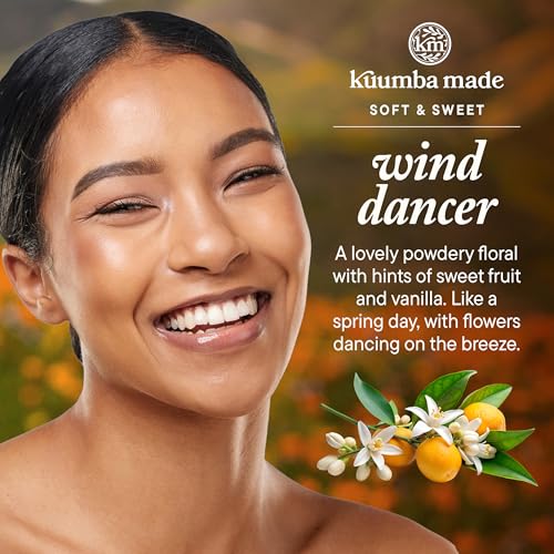 Kuumba Made Wind Dancer Fragrance Oil Roll-On 0.15 Fl Oz - Light Floral, Alcohol-Free