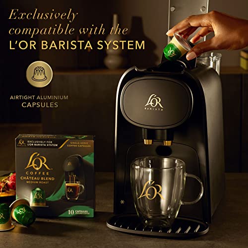 L'OR Barista Midtown Coffee Pods - 10 Count Aluminum Capsules