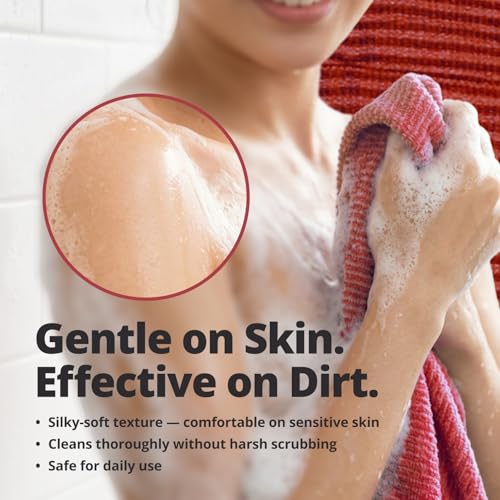 Aisen Japanese Exfoliating Shower Towel - 47" Extra-Long Body Scrubber