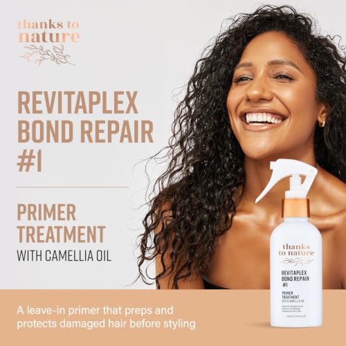 Thanks to Nature Revitaplex Bond Repair Primer Spray 5.1 fl oz - Hair Strengthening & Nourishing