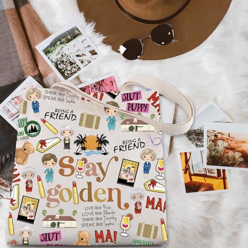 ENSIANTH Movie Tote Bag for Golden Girls Fans - Perfect Gift