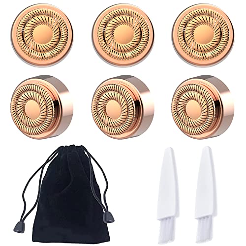 6PCS Replacement Heads for Finishing Touch Flawless Gen 2 Hair Remover