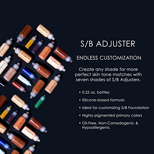 Temptu Silicone-Based Shade Adjuster - Violet, Long-Lasting Foundation Customizer