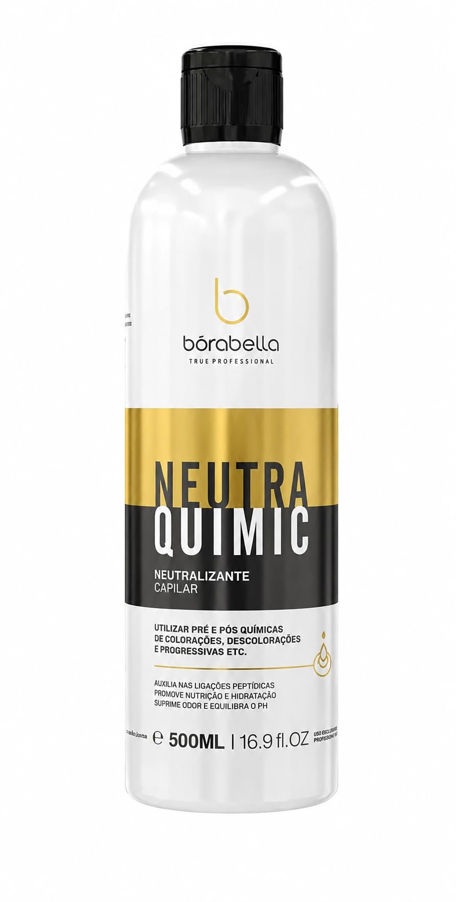 Borabella Professional Hair Treatment Kit, Cauter Gloss, NeutraQuimic and SOS Extreme, 16.9 fl oz + 16.9 fl oz + 8.1 fl oz, 3 Piece Set