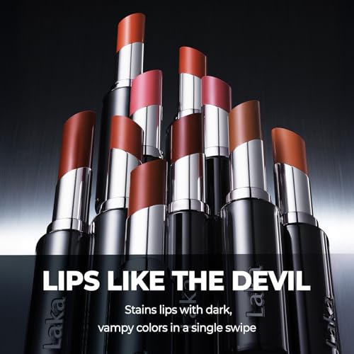 Laka Devil Lipstick Marron - Long-Lasting Vivid Lip Color & Hydrating Glow