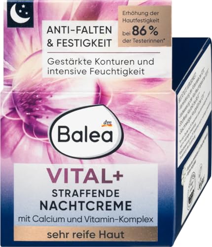 Balea Vital+ Intensive Night Cream for Very Mature Skin - 50ml