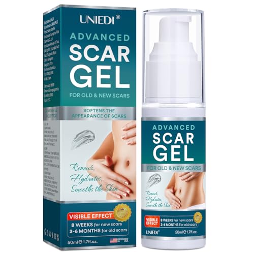 UNIEDI Advanced Scar Gel for Surgical & Keloid Scars - 50g