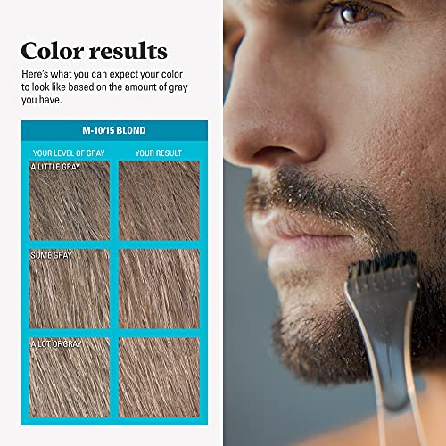 Just For Men Mustache & Beard Dye - Blond M-10/15 (3 Pack)