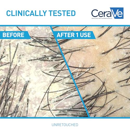 CeraVe Hydrating Anti-Dandruff Shampoo 12oz Pack of 2 - Sulfate-Free, Scalp Relief