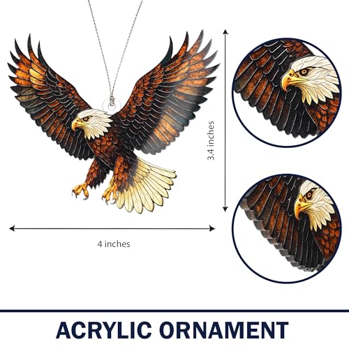 American Bald Eagle Christmas Ornament - Timeless Holiday Decor