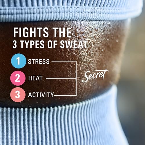 Secret Clinical Strength Antiperspirant Deodorant for Women - 100 Hour Sweat Protection with Hyaluronic Acid, 1.6 oz