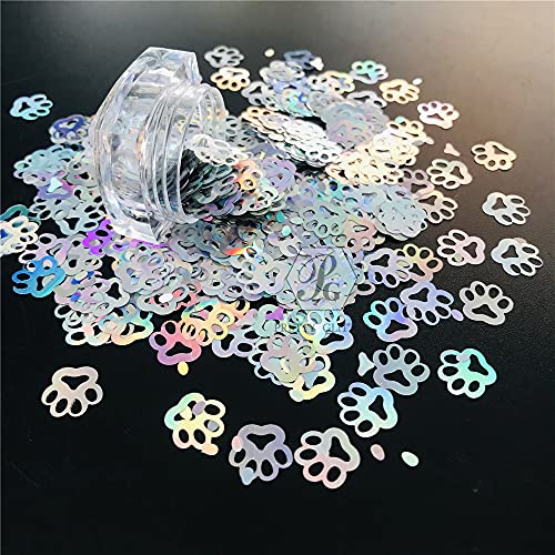 PrettyG LB100-PawPrint 10g Glitter for Face & Body Festival Makeup