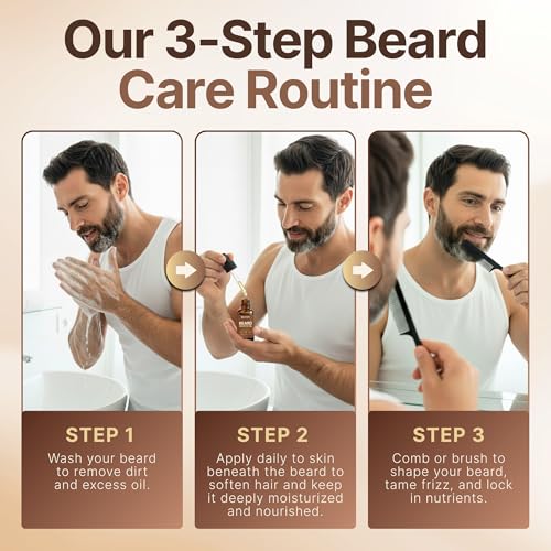 Zaynoo Organic Beard Growth Oil - 30ml Natural Argan & Jojoba Blend