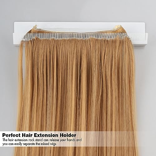 Stainless Steel Hair Extension Holder Rack for Salon Use
