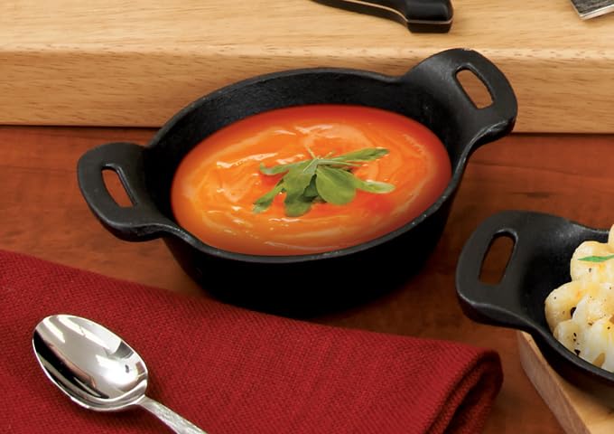 Winco Mini Cast Iron Server - Induction Compatible, 10 oz