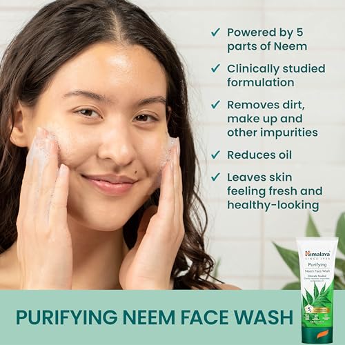 Himalaya Neem Face Wash for Oily Skin - 3.38 fl oz